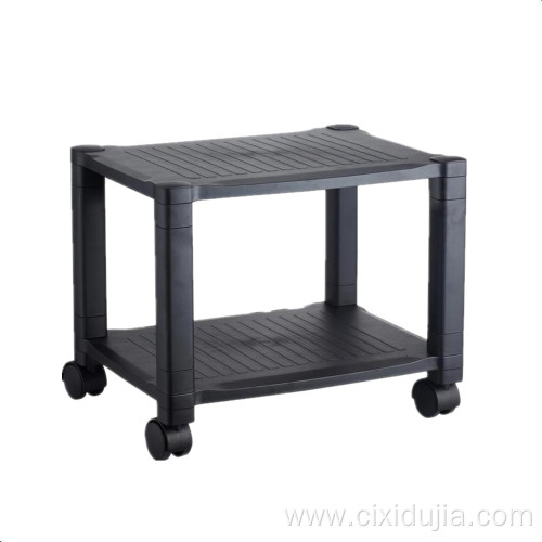 Height adjustable mobile printer cart